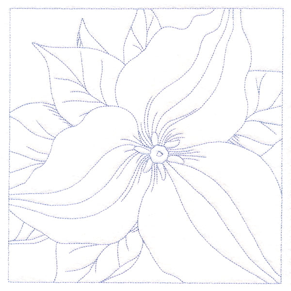 Perfect Petals Quilting - Trillium (Double Run)