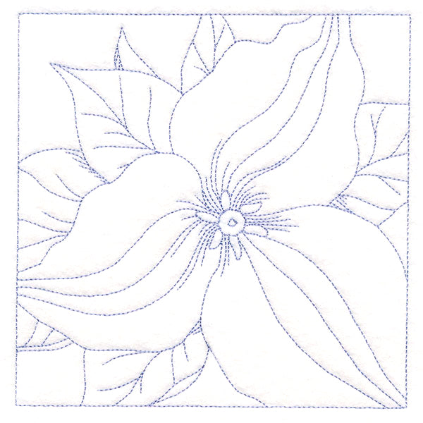 Perfect Petals Quilting - Trillium (Double Run)