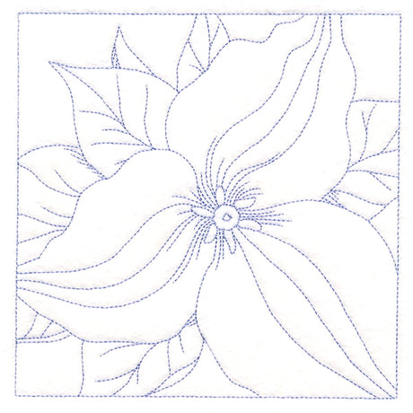 Perfect Petals Quilting - Trillium (Double Run)