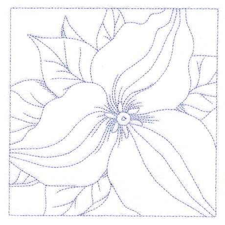 Perfect Petals Quilting - Trillium (Double Run)