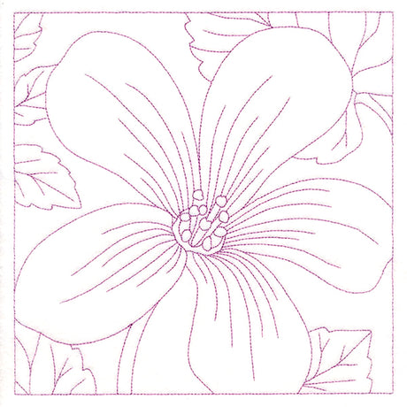 Perfect Petals Quilting - Wood Violet (Double Run)