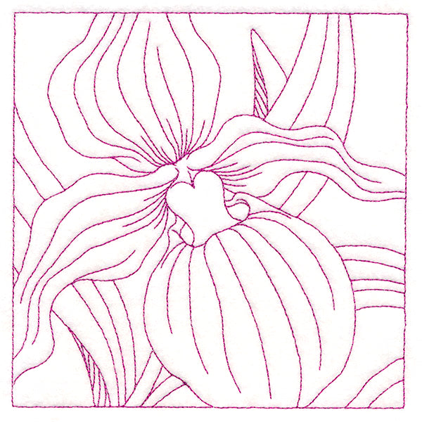 Perfect Petals Quilting - Lady's Slipper (Double Run)