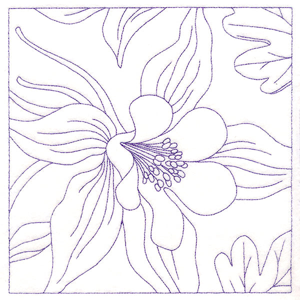 Perfect Petals Quilting - Columbine (Double Run)