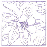 Perfect Petals Quilting - Columbine (Double Run)