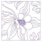 Perfect Petals Quilting - Columbine (Double Run)