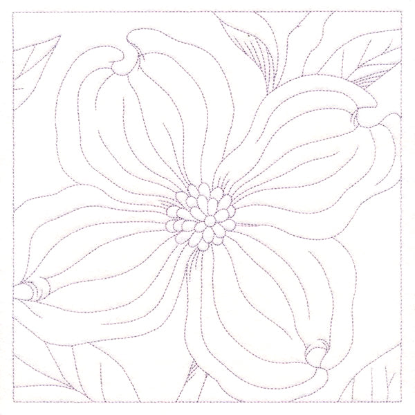 Perfect Petals Quilting - Dogwood (Double Run)