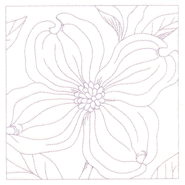 Perfect Petals Quilting - Dogwood (Double Run)