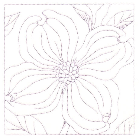 Perfect Petals Quilting - Dogwood (Double Run)