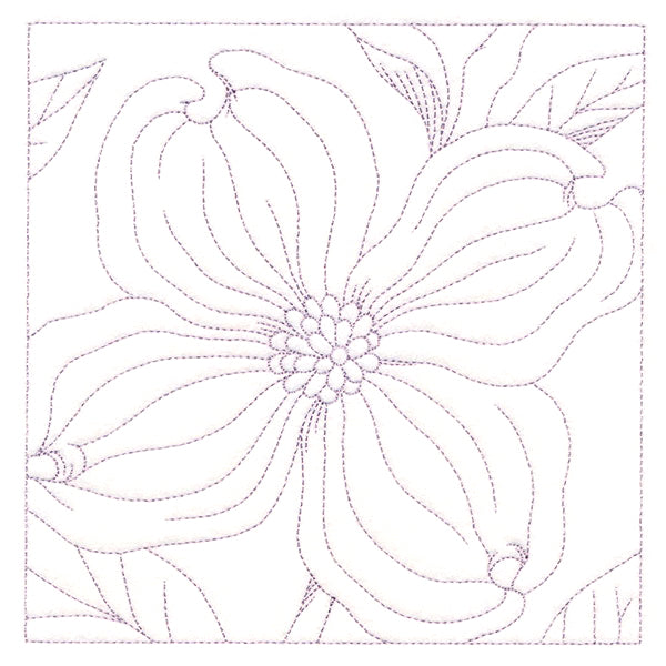 Perfect Petals Quilting - Dogwood (Double Run)