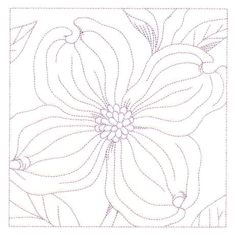 Perfect Petals Quilting - Dogwood (Double Run)