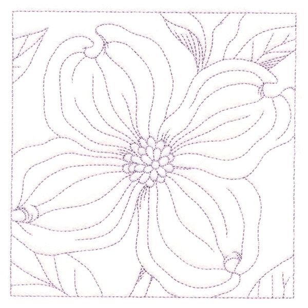 Perfect Petals Quilting - Dogwood (Double Run)