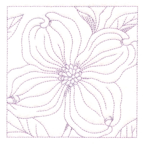 Perfect Petals Quilting - Dogwood (Double Run)