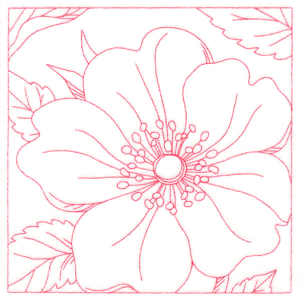 Perfect Petals Quilting - Wild Rose (Double Run)