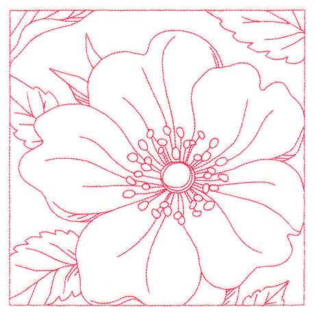 Perfect Petals Quilting - Wild Rose (Double Run)