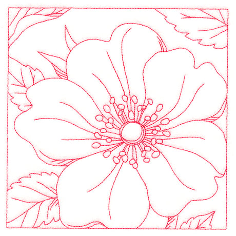 Perfect Petals Quilting - Wild Rose (Double Run)