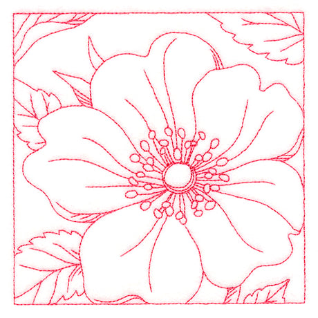 Perfect Petals Quilting - Wild Rose (Double Run)