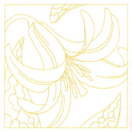 Perfect Petals Quilting - Trout Lily (Double Run)