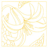 Perfect Petals Quilting - Trout Lily (Double Run)