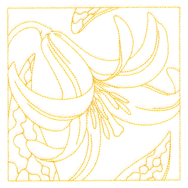 Perfect Petals Quilting - Trout Lily (Double Run)