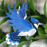 Free-Flying Blue Jay (In-the-Hoop)