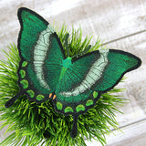 Free-Flying Emerald Swallowtail Butterfly (In-the-Hoop)