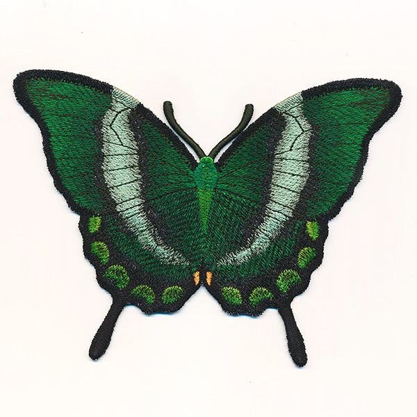 Free-Flying Emerald Swallowtail Butterfly (In-the-Hoop)