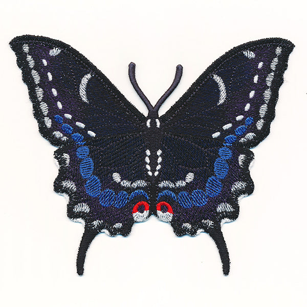 Free-Flying Black Swallowtail Butterfly (In-the-Hoop)