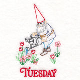 Flower Gardening Gnome on Tuesday (Vintage)