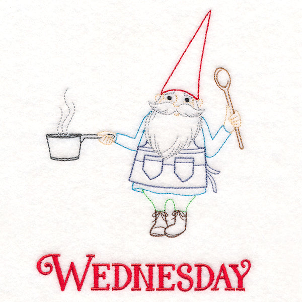 Cooking Gnome on Wednesday (Vintage)