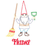 Cleaning Gnome on Friday (Vintage)