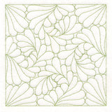 Feather Quilting Square 2 (Double Run)