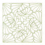 Feather Quilting Square 2 (Double Run)