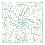 Feather Quilting Square 3 (Double Run)