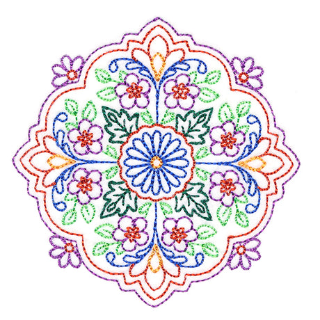 Summer Garden Medallion (Vintage)