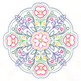 Summer Bouquet Medallion (Vintage)