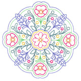 Summer Bouquet Medallion (Vintage)