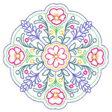Summer Bouquet Medallion (Vintage)
