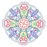 Summer Bouquet Medallion (Vintage)