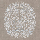 Exquisite Floral Feature (Whitework)