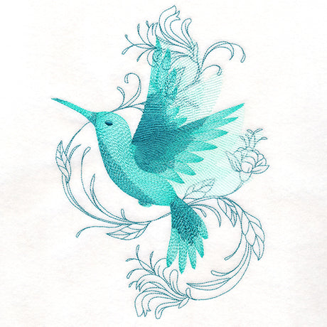 Hummingbird in Flight