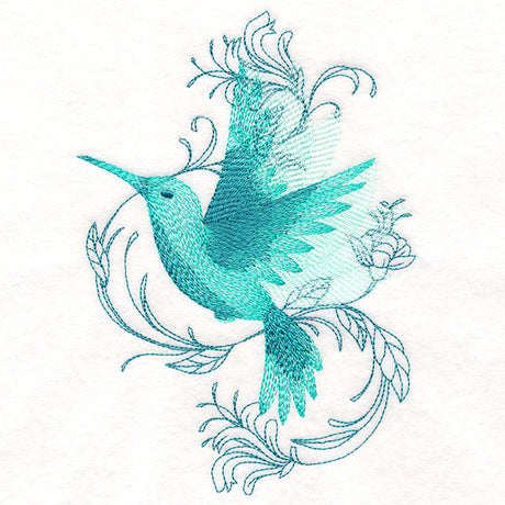 Hummingbird in Flight