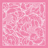 Pretty Petal Square - Peonies