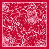 Pretty Petal Square - Poppies