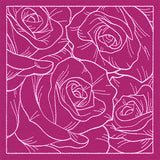Pretty Petal Square - Roses