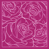 Pretty Petal Square - Roses