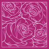 Pretty Petal Square - Roses