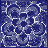 Mystical Floral Square (Whitework)