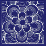 Mystical Floral Square (Whitework)