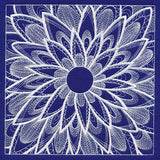 Enchanting Floral Square (Whitework)