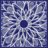 Enchanting Floral Square (Whitework)